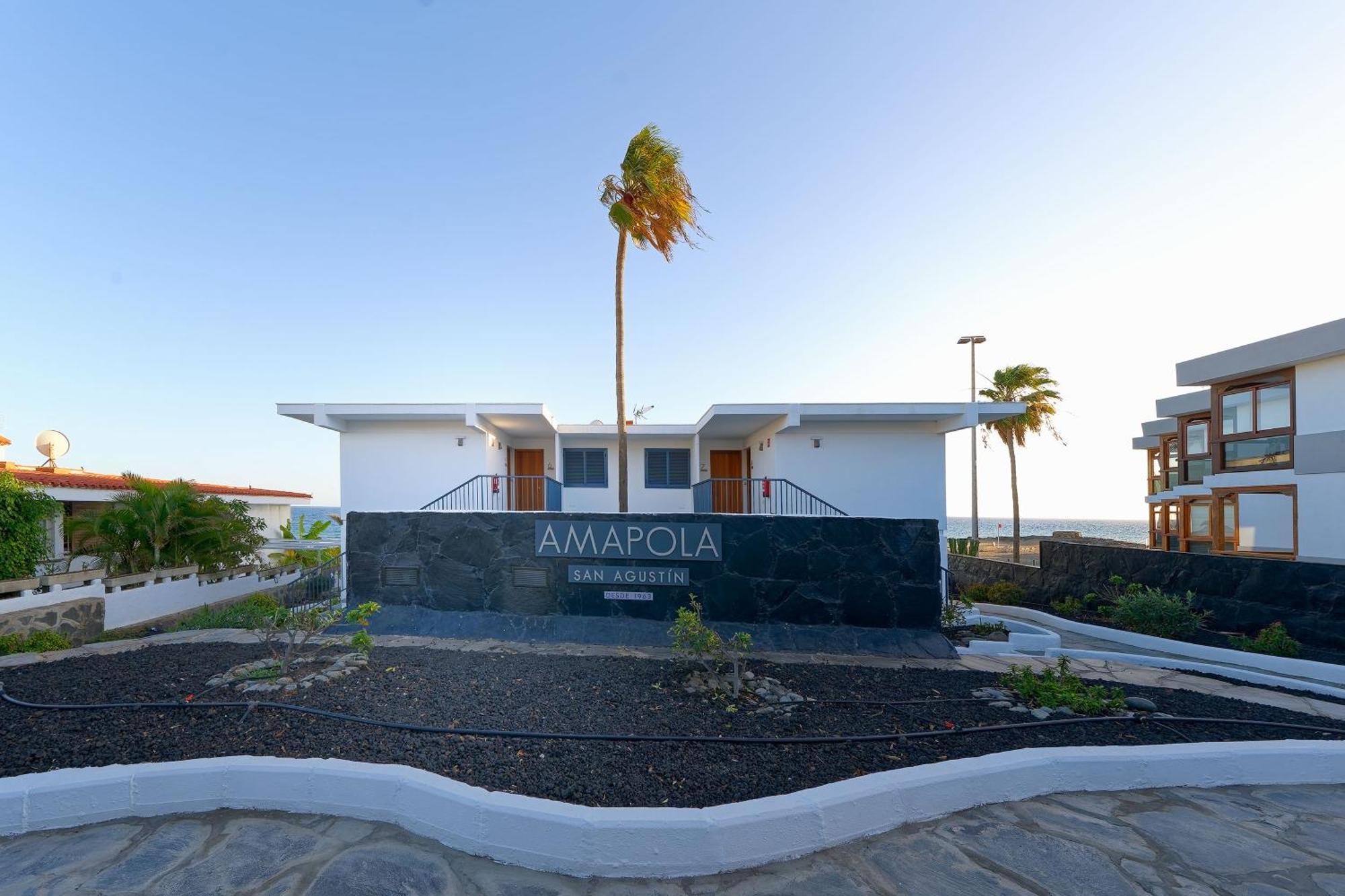 Amapola Blue Sea - Recien Reformado, Frente Al Mar San Agustín Exterior foto